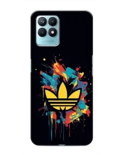 Чехол для Realme NARZO 50 с картинкой «Adidas Splash»