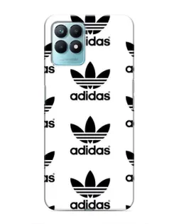 Чехол для Realme NARZO 50 с картинкой «Adidas Pattern»