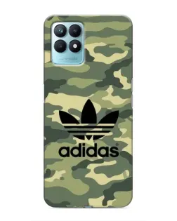Чехол для Realme NARZO 50 с картинкой «Милитари стиль Adidas»