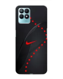 Чехол для Realme NARZO 50 с картинкой «Абстрактный дизайн Nike»