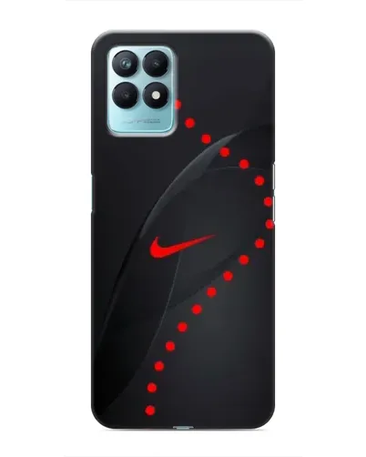 Чехол для Realme NARZO 50 с картинкой «Абстрактный дизайн Nike»
