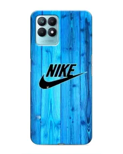 Чехол для Realme NARZO 50 с картинкой «Голубое дерево Nike»