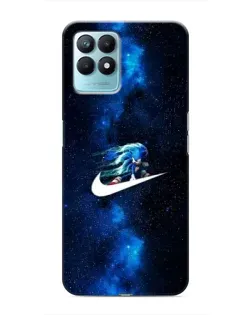 Чехол для Realme NARZO 50 с картинкой «Звездный путь Nike»