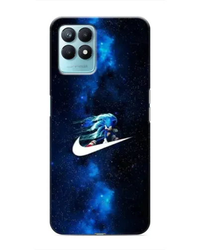 Чехол для Realme NARZO 50 с картинкой «Звездный путь Nike»