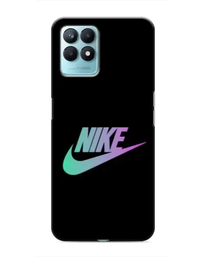 Чехол для Realme NARZO 50 с картинкой «Nike — городская ночь»
