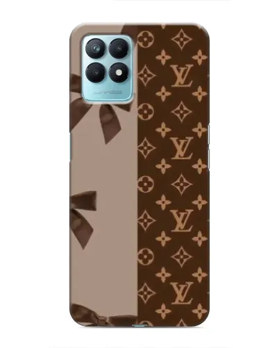 Чехол для Realme NARZO 50 с картинкой «Louis Vuitton — банты»