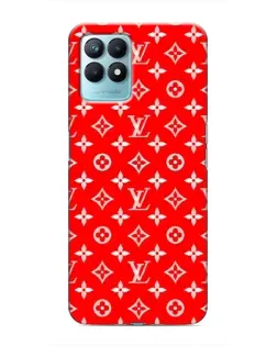 Чехол для Realme NARZO 50 с картинкой «Яркий паттерн LV»