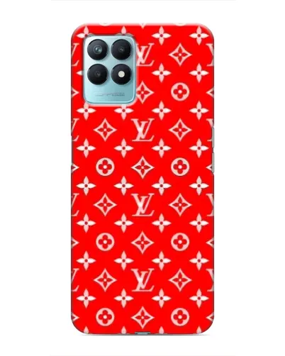 Чехол для Realme NARZO 50 с картинкой «Яркий паттерн LV»