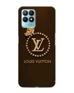 Чехол для Realme NARZO 50 с картинкой «LV — золотая печать»