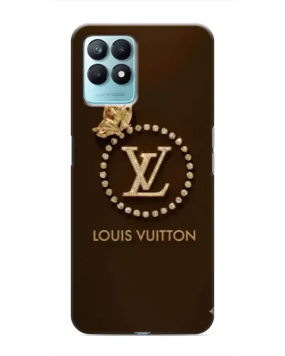 Чехол для Realme NARZO 50 с картинкой «LV — золотая печать»