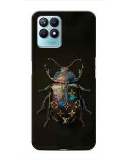 Чехол для Realme NARZO 50 с картинкой «LV — мраморный принт»