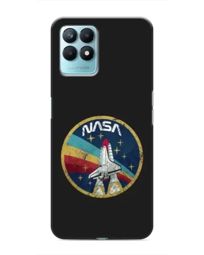 Чехол для Realme NARZO 50 с картинкой «NASA — эмблема миссии» Чехол для Realme NARZO 50 с картинкой «NASA — эмблема миссии»