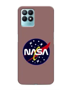 Чехол для Realme NARZO 50 с картинкой «NASA — ретро космос»