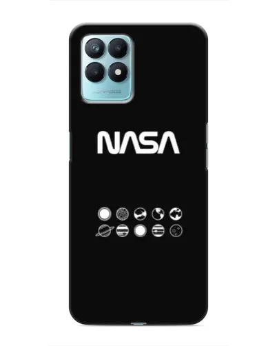 Чехол для Realme NARZO 50 с картинкой «NASA — технический принт» Чехол для Realme NARZO 50 с картинкой «NASA — технический принт»