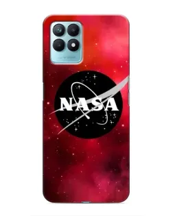 Чехол для Realme NARZO 50 с картинкой «NASA — красная туманность»