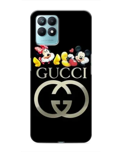 Чехол для Realme NARZO 50 с картинкой «Gucci — герои Disney»