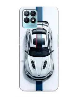 Чохол для Realme NARZO 50 з картинкою «Вид зверху — BMW M»