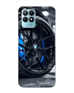 Чехол для Realme NARZO 50 с картинкой «Колесо BMW вблизи»