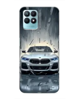 Чехол для Realme NARZO 50 с картинкой «BMW в свете фар»