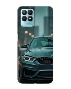 Чехол для Realme NARZO 50 с картинкой «BMW в огнях города»