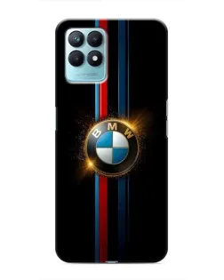Чехол для Realme NARZO 50 с картинкой «BMW M-Power неон»