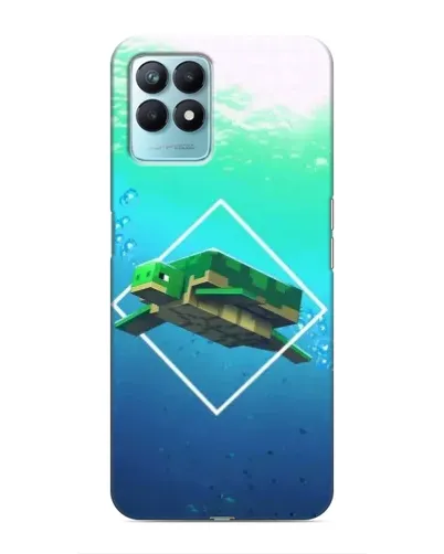Чехол для Realme NARZO 50 с картинкой «Черепаха Minecraft» Чехол для Realme NARZO 50 с картинкой «Черепаха Minecraft»