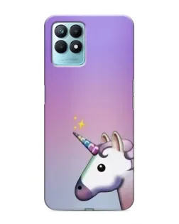 Чехол для Realme NARZO 50 с картинкой «Единорог градиент»