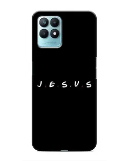 Чехол для Realme NARZO 50 с картинкой «Точки веры J.E.S.U.S.»