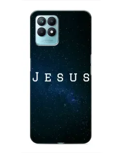 Чехол для Realme NARZO 50 с картинкой «Звездное небо Jesus»