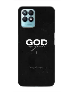 Чехол для Realme NARZO 50 с картинкой «GOD — Бог над всем»