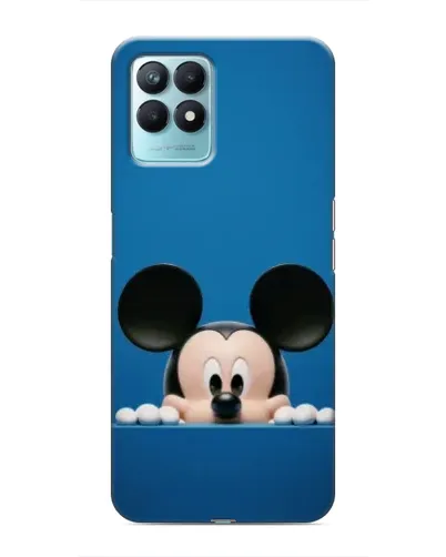 Чехол для Realme NARZO 50 с картинкой «Микки выглядывает» Чехол для Realme NARZO 50 с картинкой «Микки выглядывает»