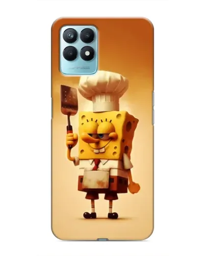 Чехол для Realme NARZO 50 с картинкой «Губка Боб повар» Чехол для Realme NARZO 50 с картинкой «Губка Боб повар»