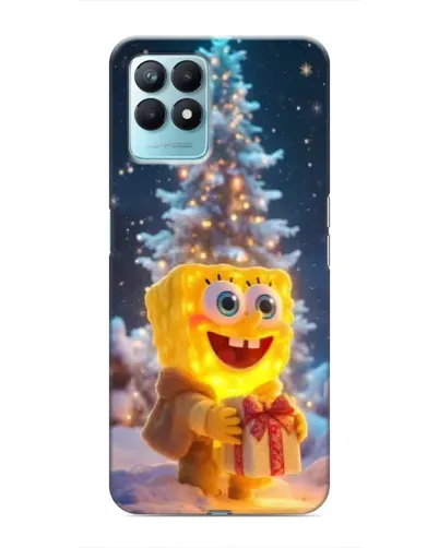 Чехол для Realme NARZO 50 с картинкой «Рождественский Спанч Боб» Чехол для Realme NARZO 50 с картинкой «Рождественский Спанч Боб»