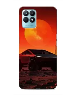 Чохол для Realme NARZO 50 з картинкою «Cybertruck на Марсі»
