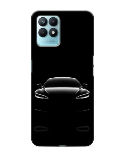 Чехол для Realme NARZO 50 с картинкой «Силуэт Tesla Night» Чехол для Realme NARZO 50 с картинкой «Силуэт Tesla Night»