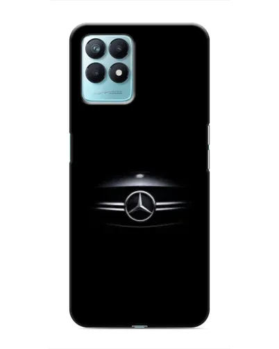Чехол для Realme NARZO 50 с картинкой «Mercedes — абстрактные линии»