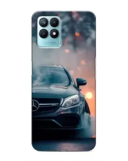 Чохол для Realme NARZO 50 з картинкою «Mercedes — нічне місто»