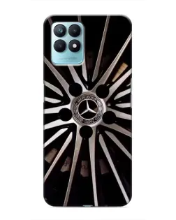 Чехол для Realme NARZO 50 с картинкой «Диск Mercedes»