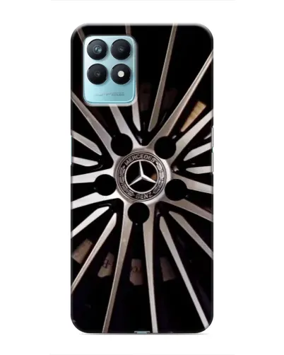 Чехол для Realme NARZO 50 с картинкой «Диск Mercedes»
