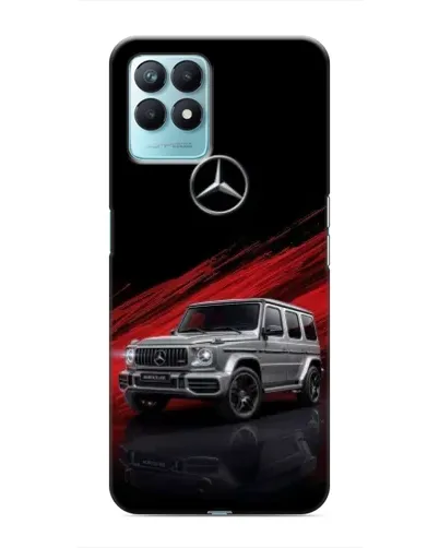 Чехол для Realme NARZO 50 с картинкой «Mercedes G-Class красный»