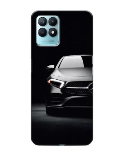 Чехол для Realme NARZO 50 с картинкой «Свет фар Mercedes»