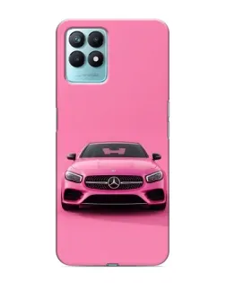 Чохол для Realme NARZO 50 з картинкою «Рожевий Mercedes AMG»