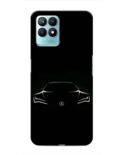 Чохол для Realme NARZO 50 з картинкою «Mercedes — силует авто»