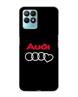 Чохол для Realme NARZO 50 з картинкою «Логотип Audi Heart»