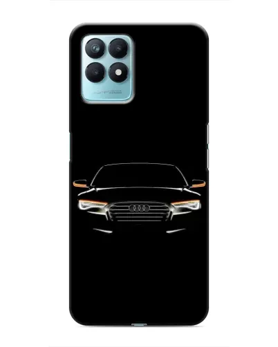 Чехол для Realme NARZO 50 с картинкой «Audi — ночной контур» Чехол для Realme NARZO 50 с картинкой «Audi — ночной контур»