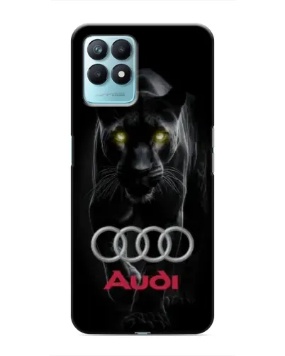 Чехол для Realme NARZO 50 с картинкой «Пантера и Audi» Чехол для Realme NARZO 50 с картинкой «Пантера и Audi»