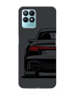 Чехол для Realme NARZO 50 с картинкой «Задняя часть Audi — арт»