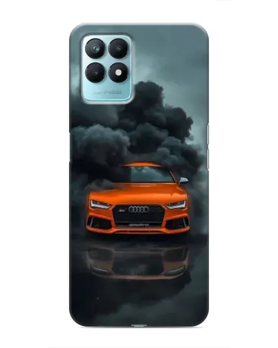 Чехол для Realme NARZO 50 с картинкой «Audi в облаках дыма» Чехол для Realme NARZO 50 с картинкой «Audi в облаках дыма»