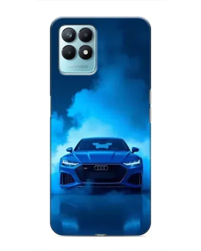 Чехол для Realme NARZO 50 с картинкой «Audi — голубая энергия» Чехол для Realme NARZO 50 с картинкой «Audi — голубая энергия»