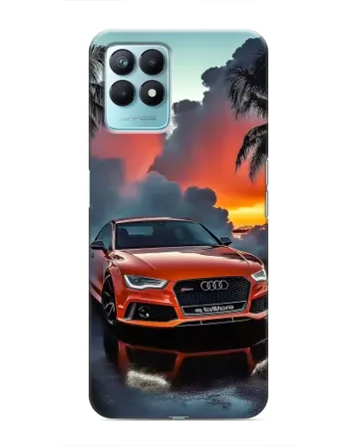 Чехол для Realme NARZO 50 с картинкой «Audi — закат» Чехол для Realme NARZO 50 с картинкой «Audi — закат»